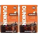 Dunkin' Hazelnut Flavored Ground Coffee, 18 Ounce (Pack of 2)