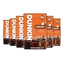 Dunkin' Hazelnut Flavored Medium Roast Ground Coffee, 18 oz Bags (6 Pack)