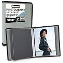 Dunwell Art Portfolio 8.5x11, 24 Pockets, Displays 48 Pages, Silver