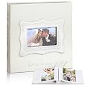Dunzoom Our Wedding Day Photo Album 200 Pcs 4x6 Leather Front Window