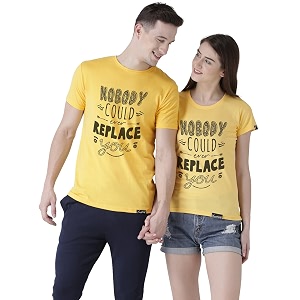 DUO Mens Printed Regular fit T-Shirt