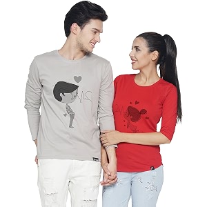 DUO Mens Printed Regular fit T-Shirt