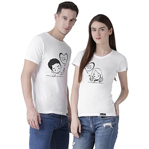 DUO Mens Printed Regular fit T-Shirt