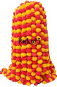 DUOFU Fluppy Multicolor Marigold Artificial Flower