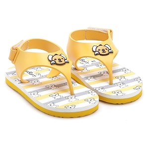 Duosoft Kids Flip Flop Sandals with Bear