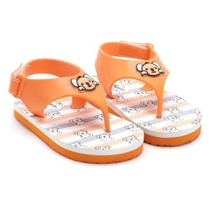 Duosoft Kids Flip Flop Sandals with Bear
