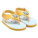 Duosoft Kids Flip Flop Sandals with Bear Motif, Slippers for Baby Girl and Baby Boy, Indoor and Outdoor Slipper for Kids with Strap (K-402)