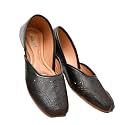 Duosoft Women39s Leather Ballet Flats Black Perforated