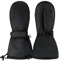 Duoyeree Toddler Winter Gloves, Waterproof Fleece Lined Ski Mittens 1-6Y