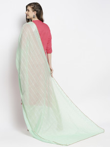 dupatta bazaar cotton blend striped women dupatta