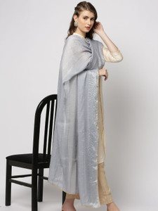 dupatta bazaar cotton blend striped women dupatta