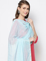 DUPATTA BAZAAR Cotton Blend Striped Women Dupatta