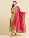 DUPATTA BAZAAR Pure Silk Woven Women Dupatta