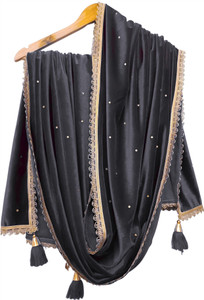 dupattaa velvet embroidered women dupatta