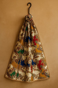 dupattaa velvet embroidered multicolor women dupatta