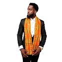 Dupsie's Kente African Print Stole – Made in Africa Black History Month Sash for Church, Choir, School &amp; Cultural Events