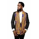 Dupsie's Kente African Print Stole – Made in Africa Black History Month Sash for Church, Choir, School & Cultural Events