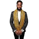 Dupsie's Kente African Print Stole – Made in Africa Black History Month Sash for Church, Choir, School &amp; Cultural Events