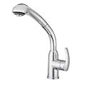 Dura Faucet DF-NMK861-CP RV Hi-Rise Pull-out Kitchen Sink Faucet (Chrome)