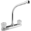 Dura Faucet DF-PK210A-CP RV Hi-Rise Kitchen Sink Faucet (Chrome)