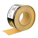 Dura-Gold Premium - 220 Grit Gold - Hook &amp; Loop Backing Longboard Continuous Sandpaper Roll, 2-3/4" Wide, 12 Yards Long - For Automotive &amp; Woodworking Air File Long Board Sanders, Hand Sanding Blocks