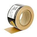 Dura-Gold Premium - 320 Grit Gold - Hook &amp; Loop Backing Longboard Continuous Sandpaper Roll, 2-3/4" Wide, 12 Yards Long - For Automotive &amp; Woodworking Air File Long Board Sanders, Hand Sanding Blocks