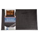 Durable Corporation-396S3672 Heavy Duty Rubber Fingertip Outdoor Entrance Mat, 36" x 72", Black