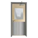 Durable Door Armor Plate - Multiple Finish &amp; Size Options - 30x30 - Satin Nickel - Screw Mount