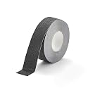 Durable DURALINE Floor Tape, Non-Slip Self-Adhesive, Black, 2" x 50ft