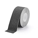 Durable DURALINE Floor Tape, Non-Slip Self-Adhesive, Black, 3" x 50ft