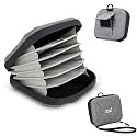 Durable Hard Shell Lens Filter Case Up to 95mm, 4 Lens Filter Holder Bag