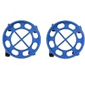 Blue Colour 2 Pic Durable Plastic Gas Cylinder Trolley with Wheels Gas Stand Lpg Cylinder Stand for Home and Kitchen -Blue, 2 Piece