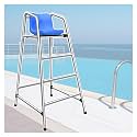 Durable Stainless Steel 304 Lifeguard Chair for Pools – 47, 59, 70 Inch Tall Outdoor/Indoor Poolside Safety Ladder – Heavy Duty Floor Standing Deluxe Lifeguard Seat