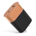 DURACELL 36 Watts Fast Wall Charger Adapter, Type C Power Delivery &amp; QC 3.0 USB Charger Fast Charging Compatible with iPhone, iPad, Samsung Galaxy, Note, Redmi, Mi, Oneplus, Oppo, Vivo Smartphones