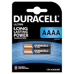 Duracell MX2500 Batteries Alkali LR 61 AAAA