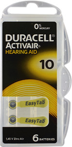 DURACELL Size 10 Hearing Aid Battery