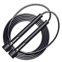 Durafit91™ Skipping Rope for Men, Women & Kids with Adjustable Height, Speed Jump Rope for Exercise, Gym, Cardio, Weight Loss & Sports Fitness, Tangle Free Handles
