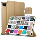 DuraSafe Cases for iPad Pro 12.9 inch 4th Gen 2020 PC Cover A2229 MY2H2LL/A MY2J2LL/A A2069 MXAT2LL/A MXAV2LL/A MXAU2LL/A MXAW2LL/A A2233 MY3K2LL/A MY3J2LL/A MXFY2LL/A MXG02LL/A - Brass Golden