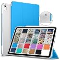 DuraSafe Cases for iPad PRO 12.9 Inch 2018 3rd Generation [ Pro 12.9 3 ] MTHN2HN/A MTHU2HN/A MTEL2HN/A MTEM2HN/A Slim Lightweight Protective PC Dual Angle Stand Cover - Blue
