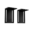 DuraSteel Air Curtain Ceiling Mount - Dark Ceiling Bracket - 2 Pcs/Set Without Rope by Aerial Titan-1