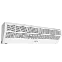 DuraSteel Wall Mounted Air Curtains for Doors Commercial - 40 Inch White Fly Fans - Super Power Over Door Fan with MS Switch - Sliding Under Door Fans to Move Air Curtain Blower Keep Flies Bugs Out