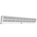 DuraSteel Wall Mounted Air Curtains for Doors Commercial - 60 Inch White Fly Fans - Super Power Over Door Fan with MS Switch - Sliding Under Door Fans to Move Air Curtain Blower Keep Flies Bugs Out
