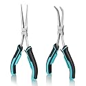 DURATECH 2PCS 7" Long Reach Needle Nose Pliers Set