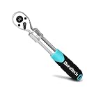 DURATECH 3/8-Inch Extendable Ratchet, 90-Tooth Quick-release Ratchet Wrench