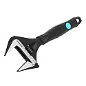DURATECH 8-Inch Wide Jaw Adjustable Wrench