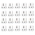 Dlite 6/16A 6 Pin Modular Electrical Multi Socket With Shutter, White Colour,Polycarbonate Body, Heavy Duty,Suitable for Home & Office Use (Pack of 20)