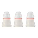 Pendant Bulb Holder for Wall, B22 Batten Lamp Holder for Led/Electric Bulb for Home (White) (Pack of 3)