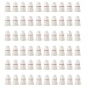 Pendant Bulb Holder for Wall, B22 Batten Lamp Holder for Led/Electric Bulb for Home (White) (Pack of 60)