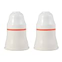 Pendant Bulb Holder for Wall, B22 Batten Lamp Holder for Led/Electric Bulb for Home (White) (Pack of 2)