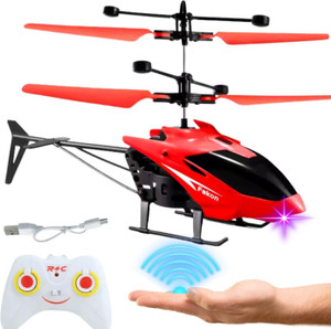 durazo gravity sensor rc helicopter with safety sensor and 3d light - pack of 1